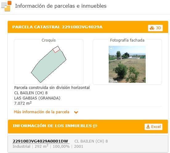 Land in Las Gabias, Granada for sale - Site Plan - Image 2 of 3