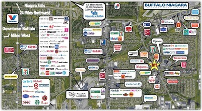 600 Dick Rd, Buffalo, NY - AERIAL  map view