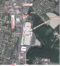 Orléans, LRT - AERIAL  map view