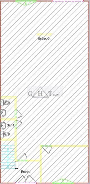 Industrial in Massy to rent - Floor Plan - Image 2 of 3