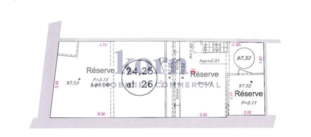 Retail in Boulogne-Billancourt to rent - Floor Plan - Image 3 of 3