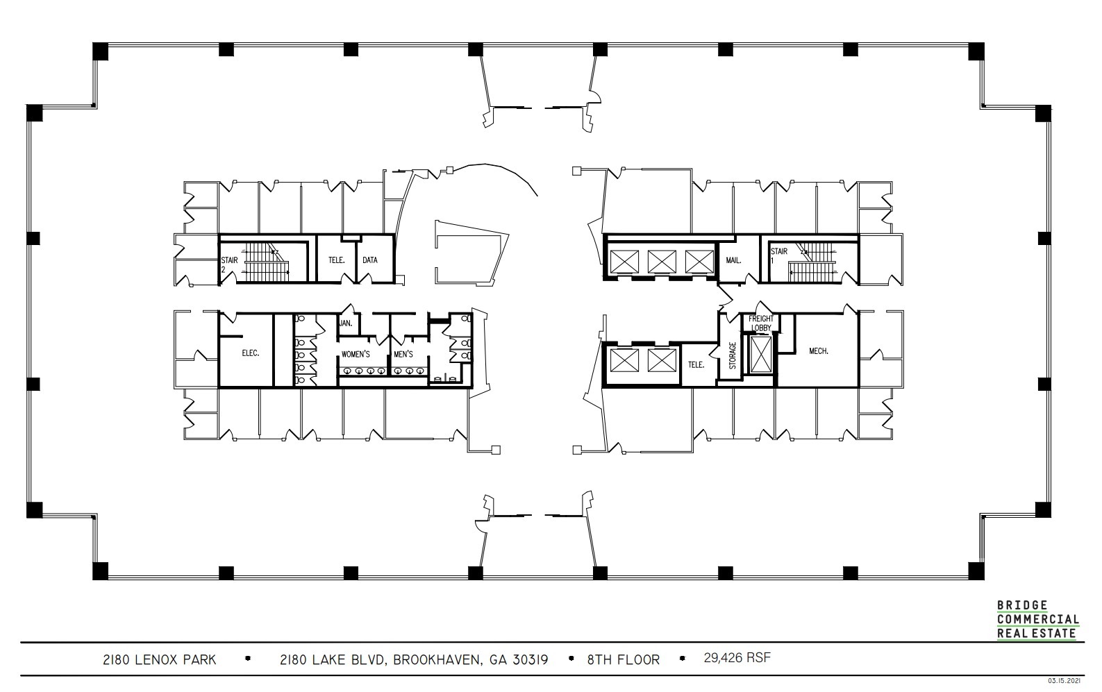 1277 Lenox Park Blvd, Atlanta, GA for rent Floor Plan- Image 1 of 1