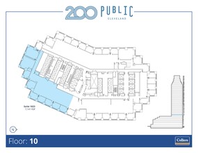 200 Public Sq, Cleveland, OH for rent Floor Plan- Image 1 of 1