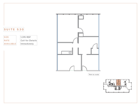 11611 San Vicente Blvd, Los Angeles, CA for rent Floor Plan- Image 1 of 1