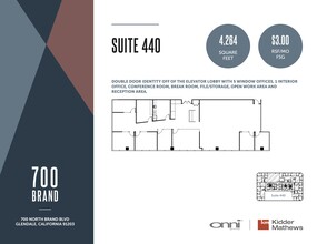 700 N Brand Blvd, Glendale, CA for rent Floor Plan- Image 1 of 1