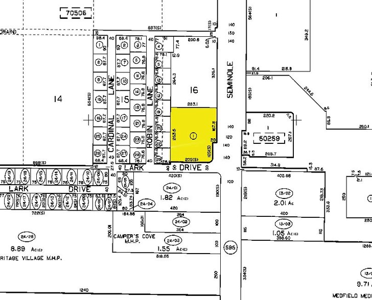 13002 Seminole Blvd, Largo, FL for rent - Plat Map - Image 2 of 5