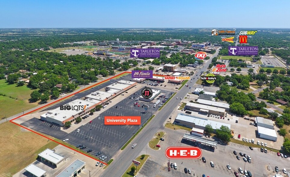 2029-2133 W Washington St, Stephenville, TX for rent - Aerial - Image 1 of 3