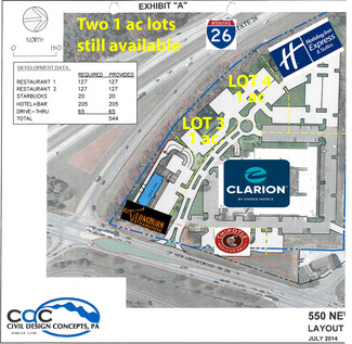 More details for 550 Airport Dr, Fletcher, NC - Land for Rent