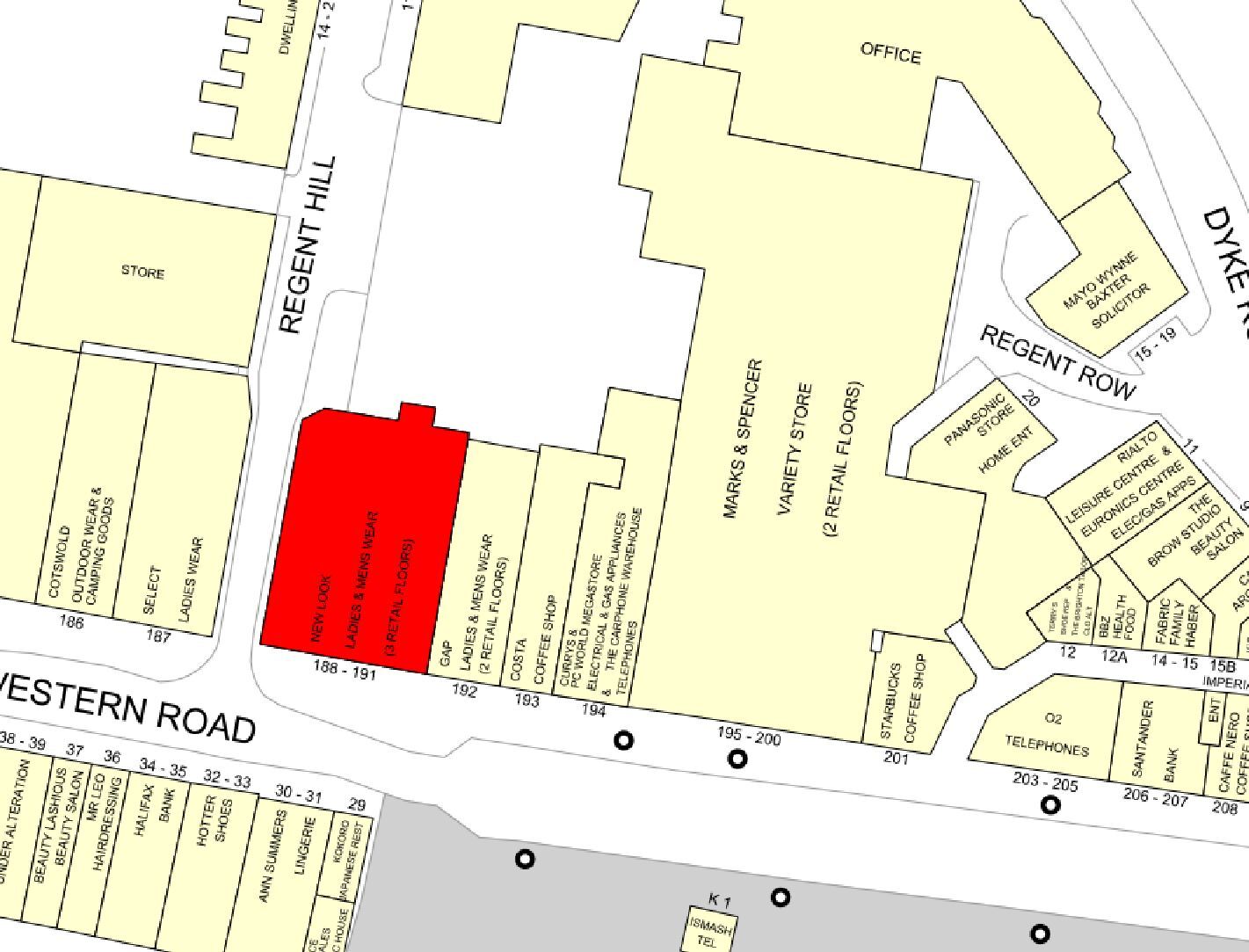 188-191 Western Rd, Brighton for sale Building Photo- Image 1 of 1