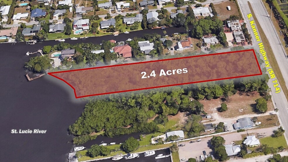 SW Kanner Hwy, Stuart 34994 2.4 Acres of Waterfront Commercial