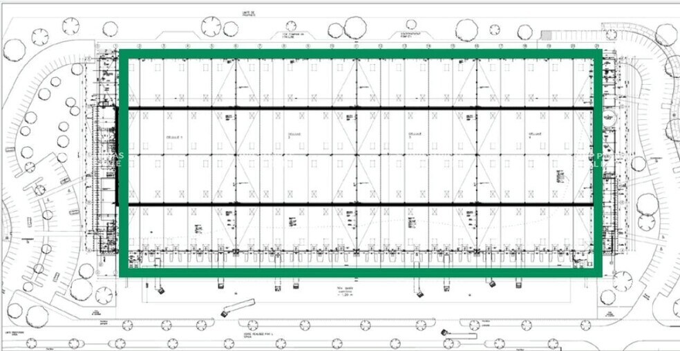 Industrial in Saint-Quentin-Fallavier to rent - Site Plan - Image 3 of 3