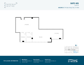 2745 Dallas Pky, Plano, TX for rent Floor Plan- Image 1 of 2