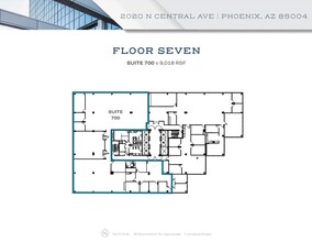 2020 N Central Ave, Phoenix, AZ for rent Floor Plan- Image 1 of 1