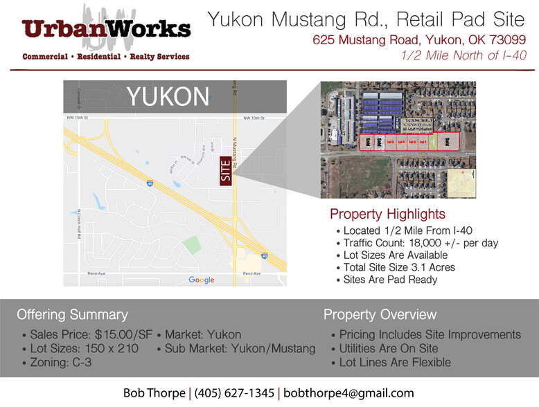 625 Mustang Rd, Yukon, OK for sale - Building Photo - Image 3 of 4