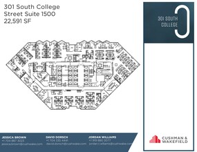 301 S College St, Charlotte, NC for rent Floor Plan- Image 1 of 1