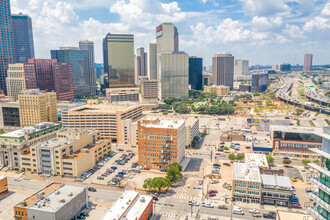 2030-2036 Main St, Dallas, TX - aerial  map view