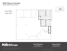 500 Davis St, Evanston, IL for rent Floor Plan- Image 1 of 1