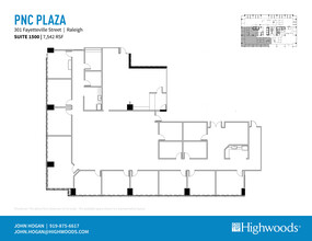 301 Fayetteville St, Raleigh, NC for rent Floor Plan- Image 1 of 1