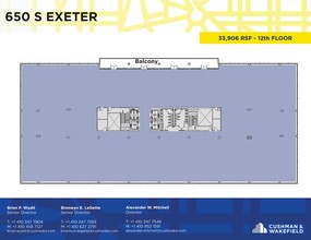 100 International Dr, Baltimore, MD for rent Floor Plan- Image 1 of 1