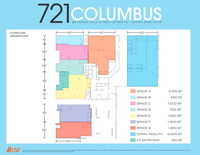 721 Columbus Ave, New York, NY for rent - Site Plan - Image 1 of 10