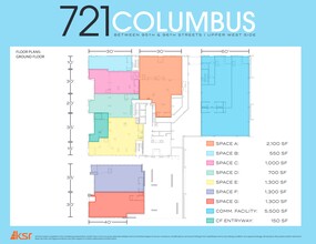 721 Columbus Ave, New York, NY for rent Site Plan- Image 1 of 11