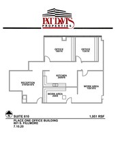 801 S Fillmore St, Amarillo, TX for rent Floor Plan- Image 1 of 1