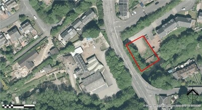 Valleyfield Rd, Penicuik, MLN - AERIAL map view