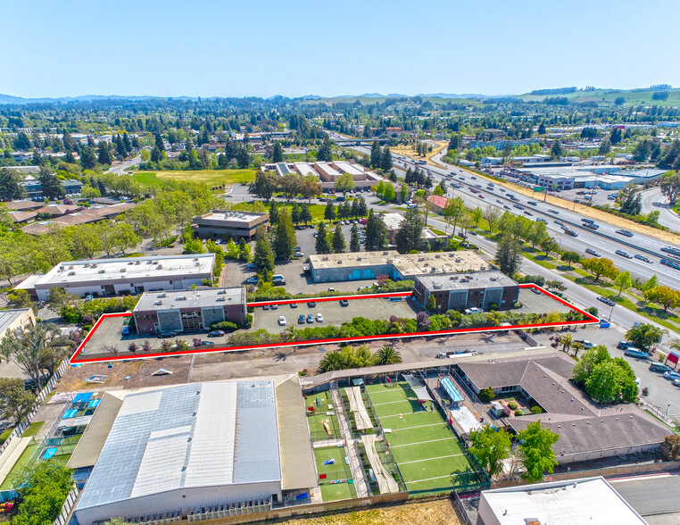 5810 & 5830 Commerce Blvd., Rohnert Park portfolio of 2 properties for sale on LoopNet.co.uk - Aerial - Image 3 of 16