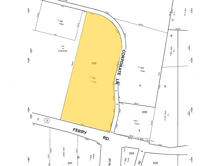 2012 Corporate Ln, Naperville, IL for rent - Plat Map - Image 2 of 7