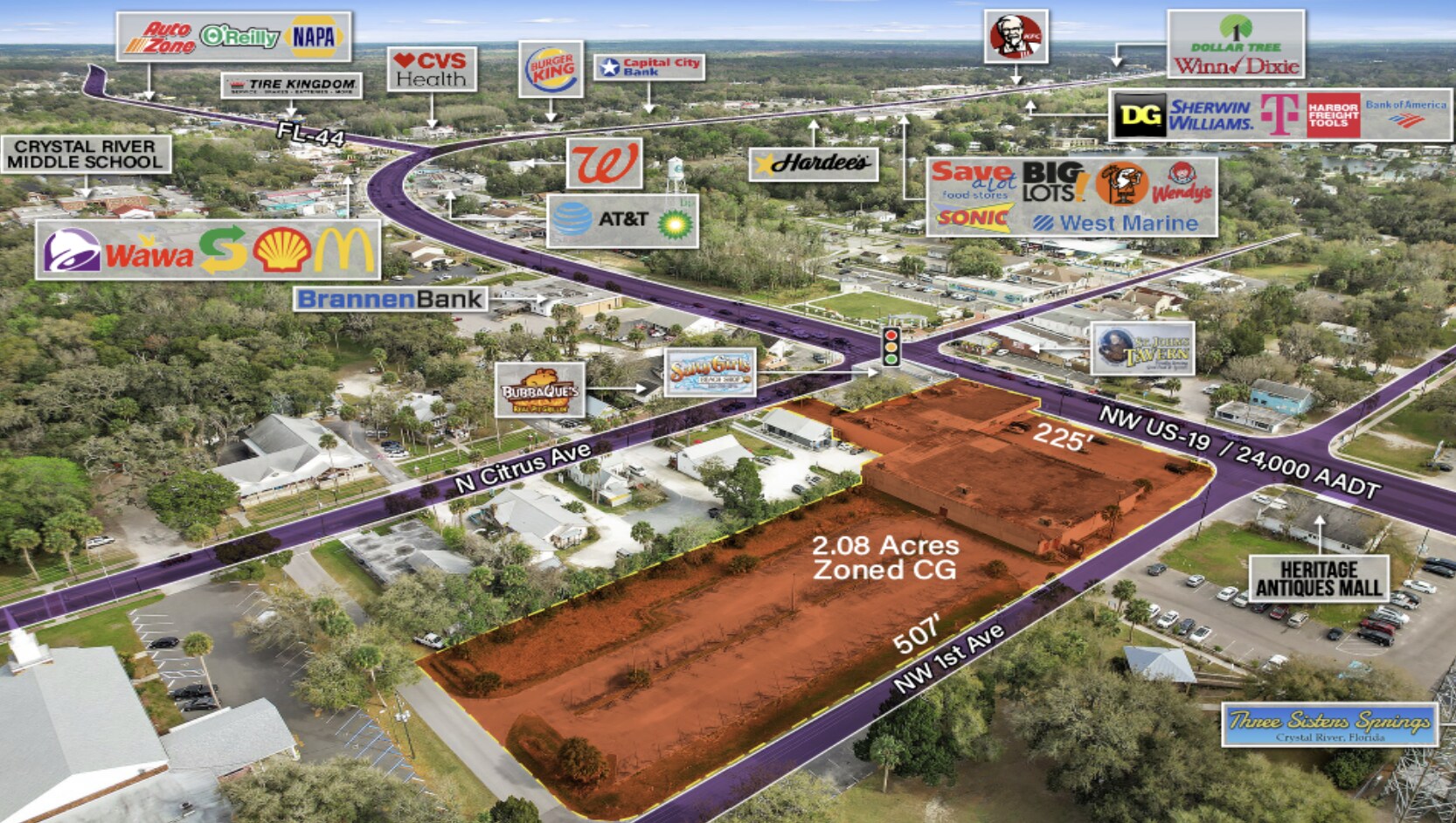 37 NW US Highway 19, Crystal River, FL to rent Building Photo- Image 1 of 10