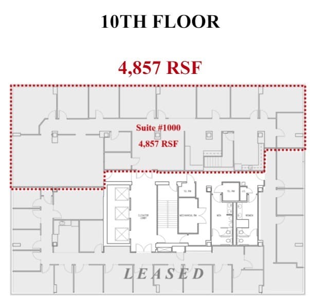 8737 Colesville Rd, Silver Spring, MD to rent Floor Plan- Image 1 of 1