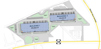 1517 Route 38, Hainesport, NJ for rent Site Plan- Image 2 of 2