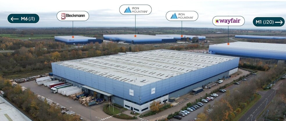 Vulcan Way, Lutterworth to rent - Building Photo - Image 2 of 4