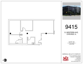 9415 S Western Ave, Chicago, IL for rent Site Plan- Image 1 of 1