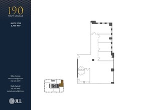 190 S La Salle St, Chicago, IL to rent Floor Plan- Image 1 of 4