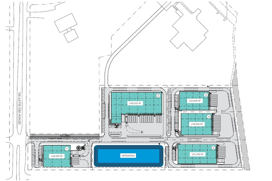 3105 Genoa Red Bluff Rd, Pasadena, TX for sale - Site Plan - Image 2 of 3