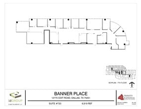 12770 Coit Rd, Dallas, TX to rent Site Plan- Image 1 of 2