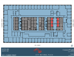 515 S Flower St, Los Angeles, CA for rent Floor Plan- Image 1 of 1