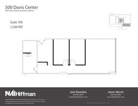 500 Davis St, Evanston, IL for rent Floor Plan- Image 1 of 1