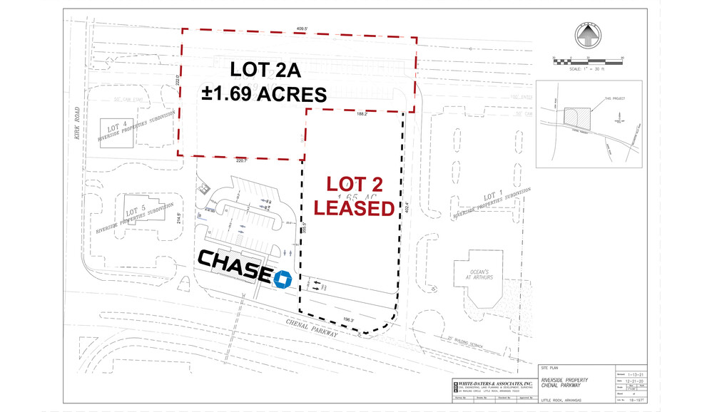 16100 Chenal Pky, Little Rock, AR for rent - Site Plan - Image 2 of 3