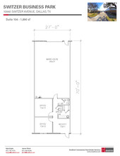 10930 Switzer Ave, Dallas, TX for rent Floor Plan- Image 1 of 1