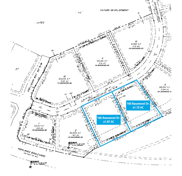 166 Basswood Dr, Savannah, GA for sale - Plat Map - Image 2 of 2