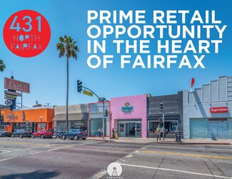 More details for 431 N Fairfax Ave, Los Angeles, CA - Retail for Rent