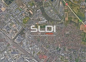 9 Allée Irène Joliot Curie, Saint-Priest, RHO - Aerial  map view