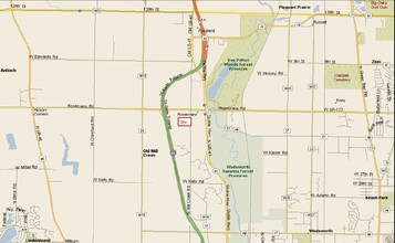 SWC Mill Rd & Route 173, Wadsworth, IL - aerial  map view