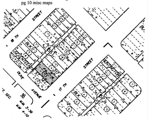 305 17th St, Huntington Beach, CA for sale - Plat Map - Image 2 of 3