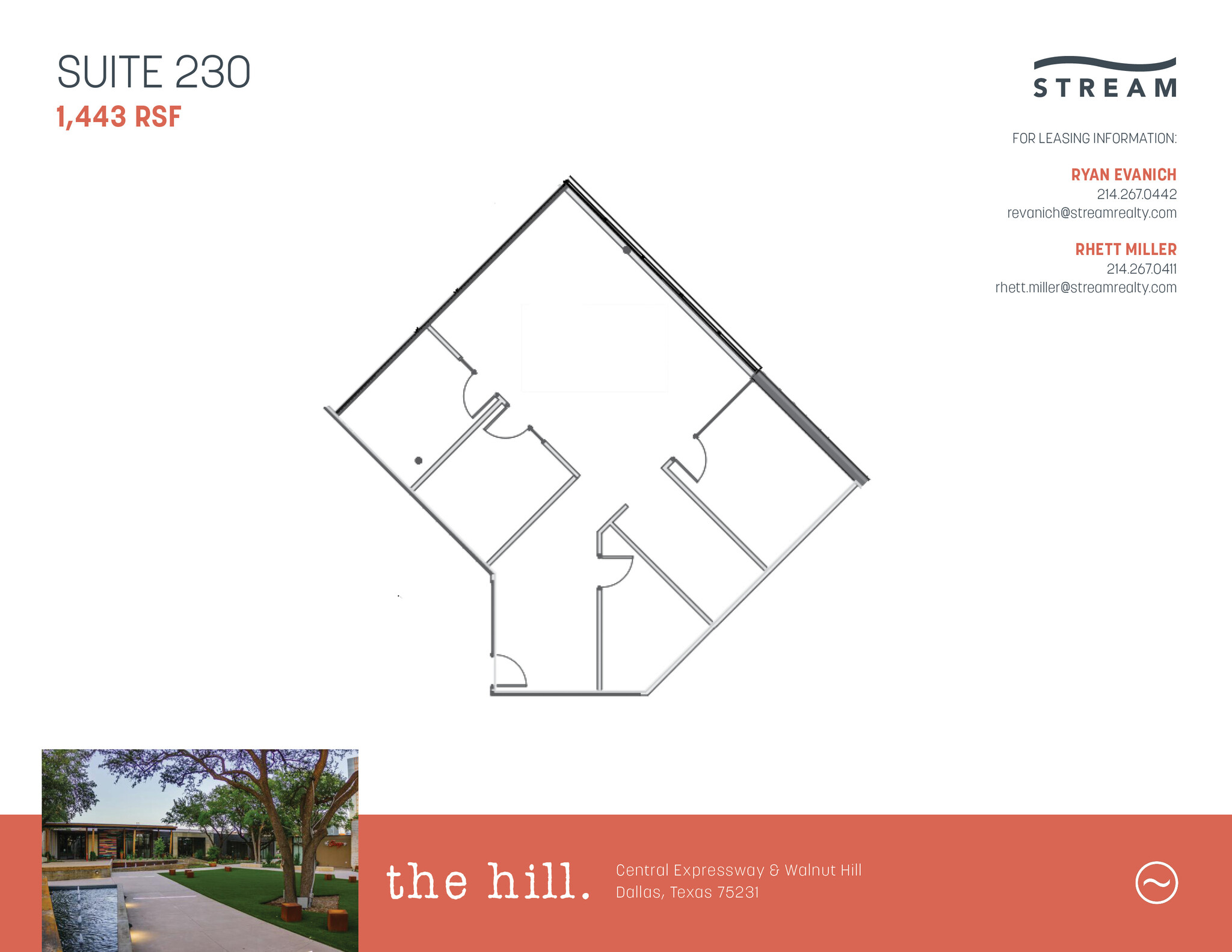 8021-8081 Walnut Hill Ln, Dallas, TX for rent Floor Plan- Image 1 of 2