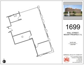 1699 Wall St, Mount Prospect, IL for rent Floor Plan- Image 1 of 6