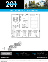 201 N Civic Dr, Walnut Creek, CA for rent Floor Plan- Image 2 of 2