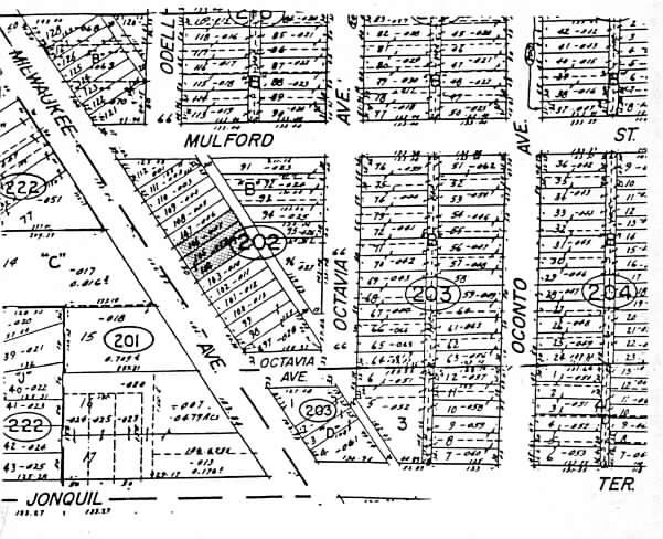 7745 N Milwaukee, Niles, IL for sale - Plat Map - Image 2 of 4